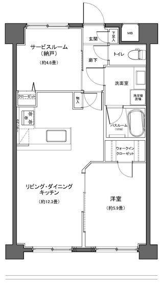 【間取り】 | リブゼ西横浜