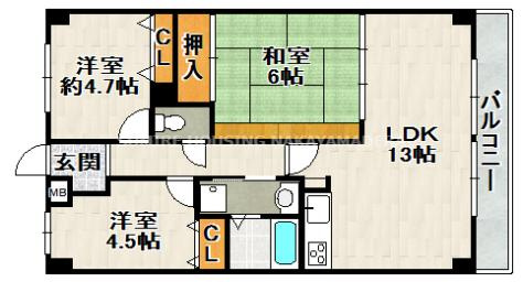 ル・シエルの間取り