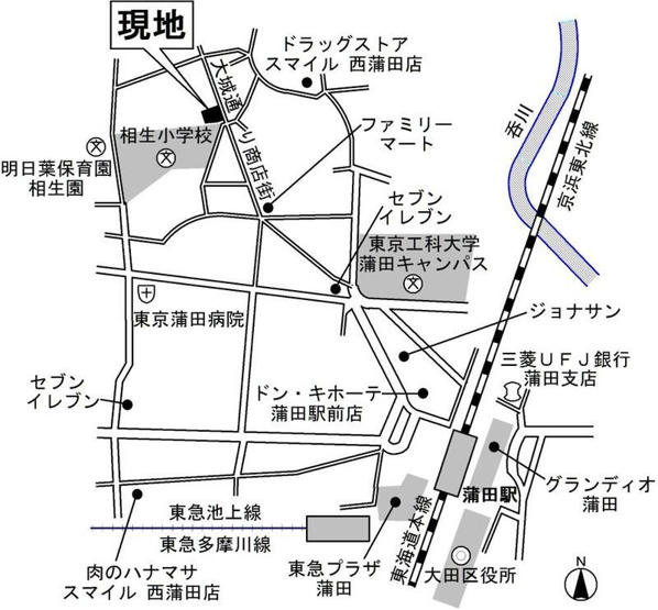 【地図】セント・モリス