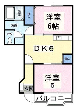 【間取り】 | セレーノ　オヴェスト