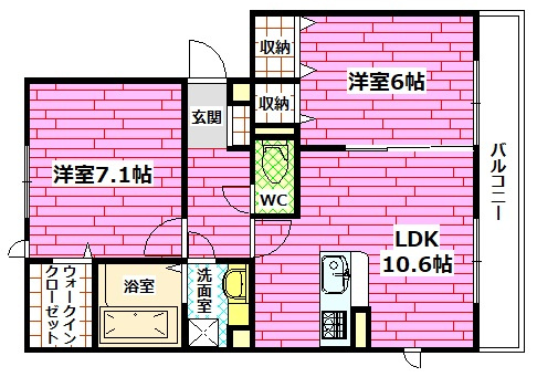Ｃａｍｐｈｏｒａ　Ｔｒｅｅの間取り