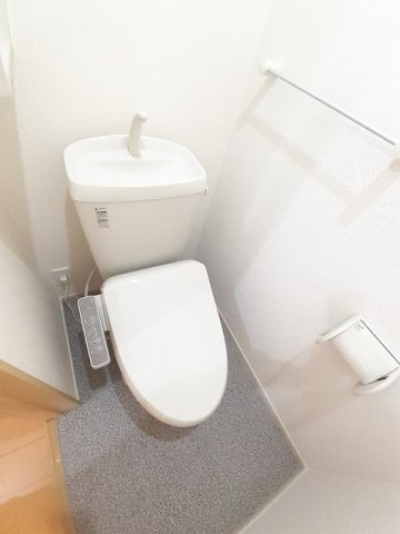 グレイスフル　ヴィラ　ＫⅡのトイレ|トイレもきれいです