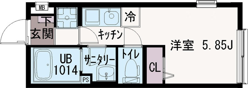 KS武蔵関の間取り