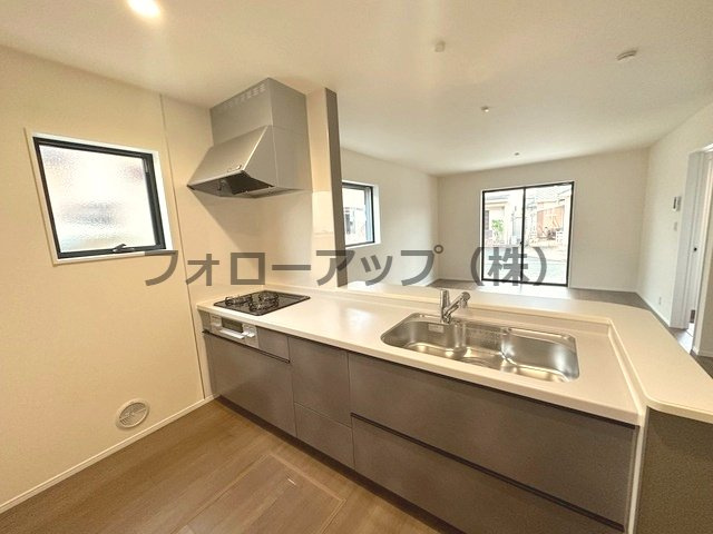 リーブルガーデン福岡市西区今宿東第十八のキッチン|キッチンでお料理をお楽しみください