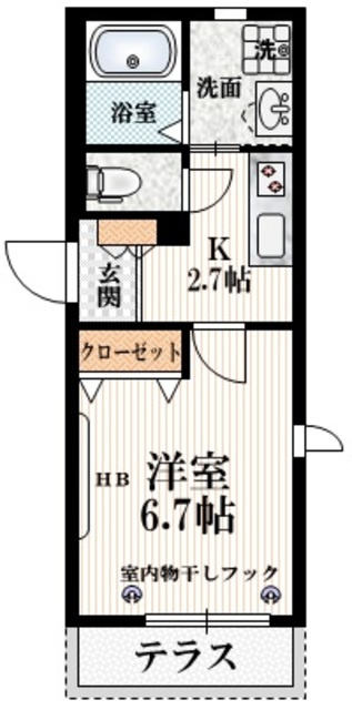 Ｖｉｖｒｅ(ヴィーヴル)の間取り