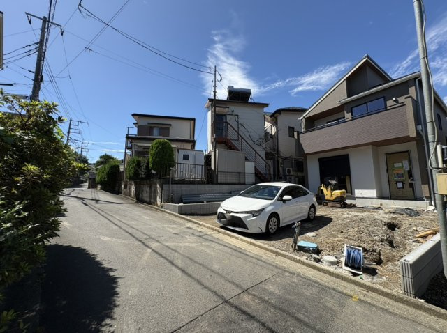 【前面道路含む現地写真】 | □■平塚市公所 新築戸建 全2棟【2号棟】■□