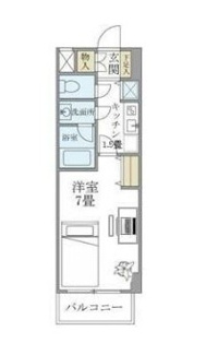 【間取り】 | 北品川アパートメント | 間取りです。