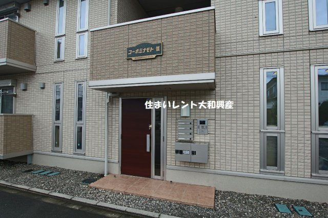 コーポミナモトⅢのエントランス