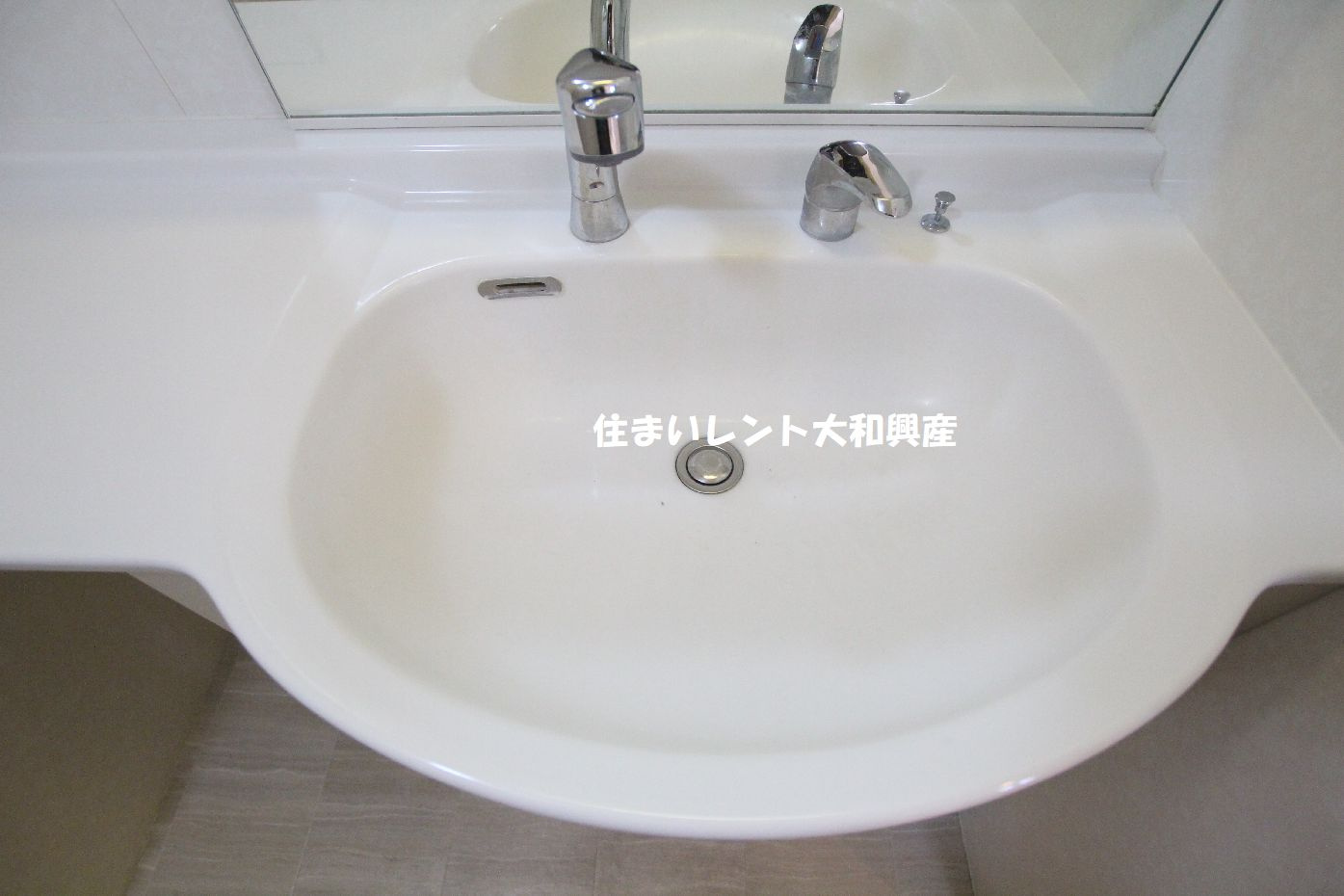 コーポミナモトⅢの独立洗面台