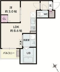 【間取り】 | Jack koyoⅡ