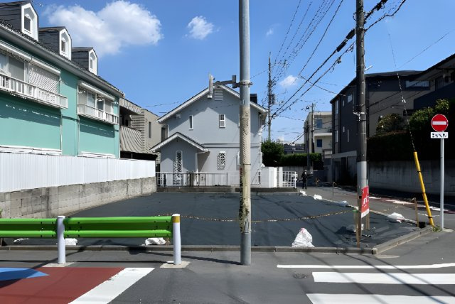 杉並区西荻北1丁目　快適ライフ　南西角地×建築条件なし売地の外観