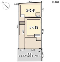 リーブルガーデン福岡市東区若宮第二十五期の区画図