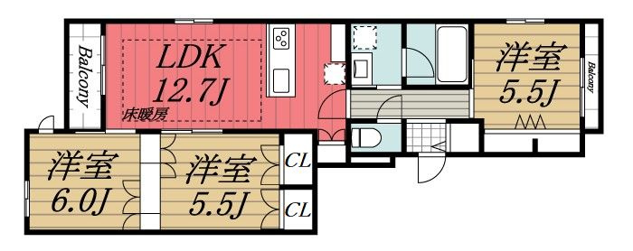【間取り】
