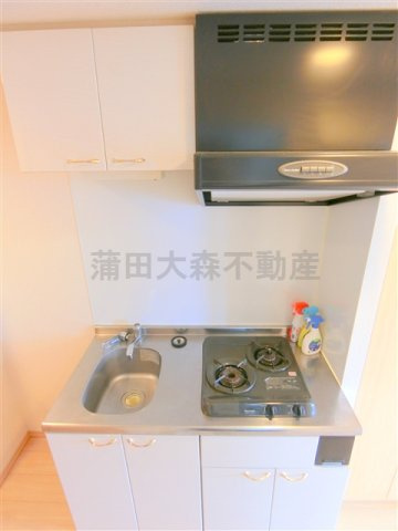 ルーブル多摩川六番館のキッチン|2口ガスシステムキッチン