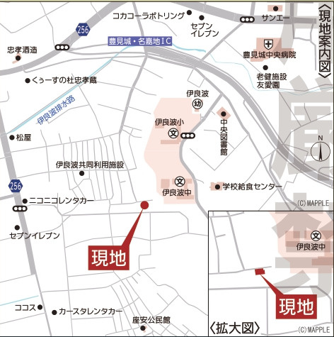 豊見城市伊良波　第3（全1棟）の地図|地図♪