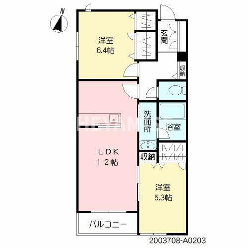 Ｄｅｌｉｇｈｔ城内の間取り