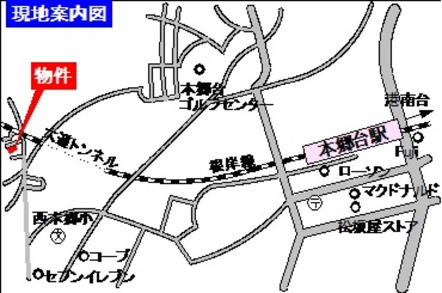 ハイム飯島の地図