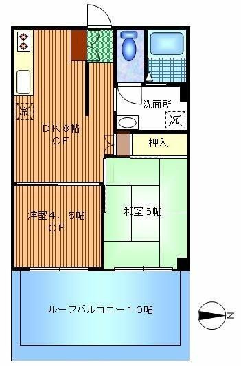 東村山ホワイトビルの間取り