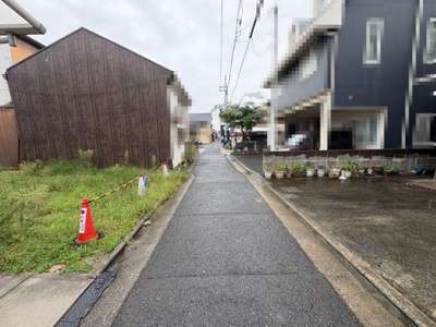 【前面道路含む現地写真】 | 中町　売土地 | 【オンライン対応可能！】オンライン通話等での物件紹介や住宅ローン相談等も対応可能です！