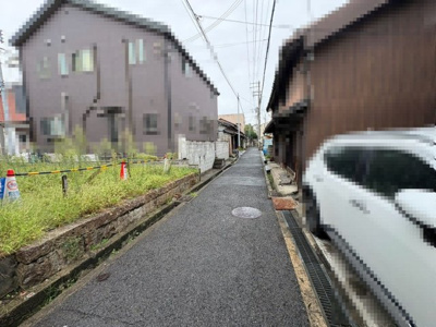 【前面道路含む現地写真】 | 中町　売土地 | 自由設計対応ですので、お好きな間取りで個性あふれる住まいにしてくださいね！