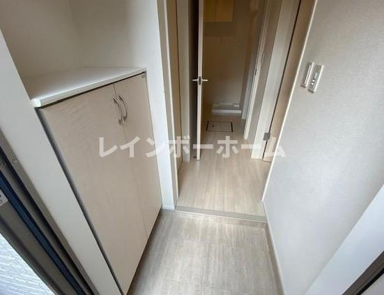 エクセレント上福岡の玄関