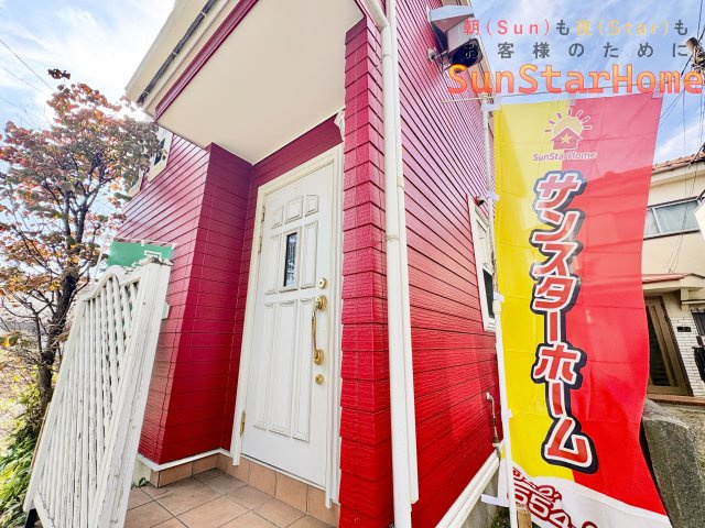 【サンスタ現地販売物件】羽村市五ノ神3丁目　中古戸建　こだわりの注文住宅♪の玄関