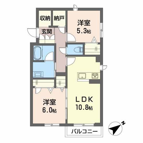 ラグラースコートの間取り