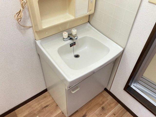 ガーデンハイツ緑ヶ丘　D棟の洗面所