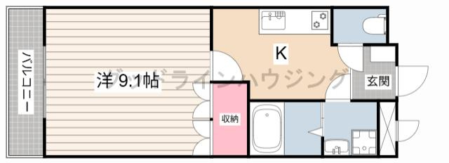 ゆいまーるの間取り