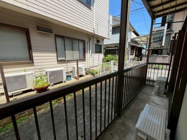 サンハイツ中本町のバルコニー