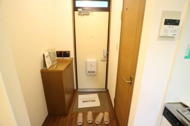 ルミエール　B棟の玄関