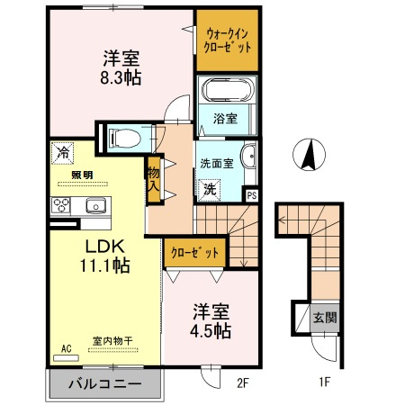 アネックス メイリンの間取り