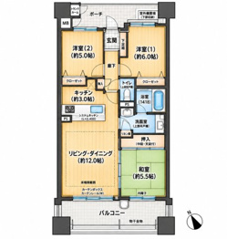 ３ＬＤＫ70.62平米