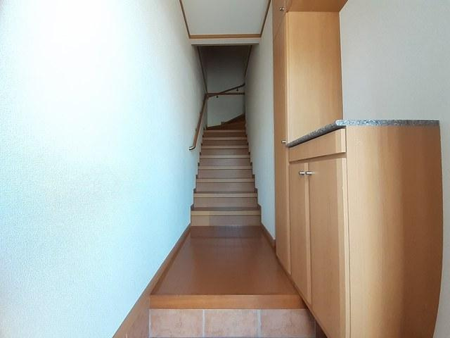 フラットワンＡの玄関