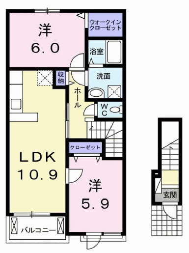 ブリズ　コリーヌの間取り