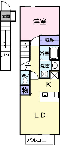 アルコバレーノⅡの間取り