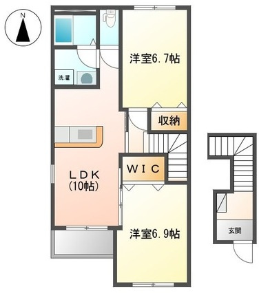 エスポワールの間取り