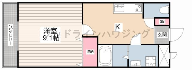 コンフォールの間取り