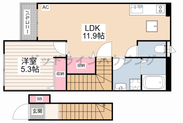 カラタチの間取り