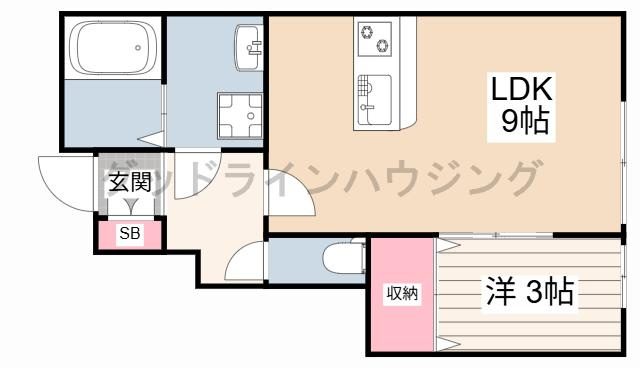 モスフロックス野村の間取り