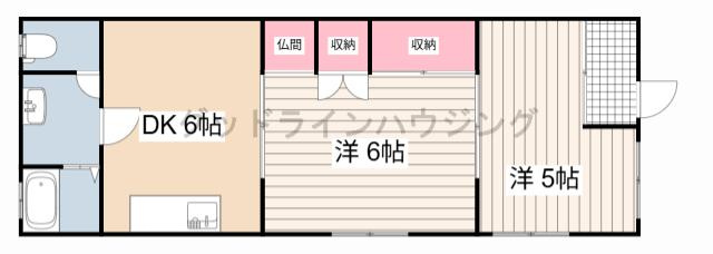 冨士アパートの間取り
