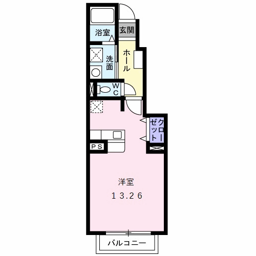 アルコバレーノⅡの間取り