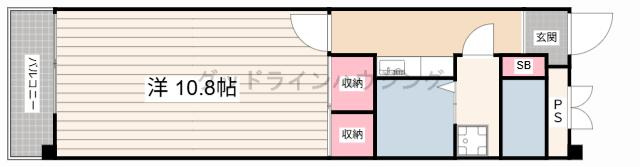 サウスウィンドウの間取り