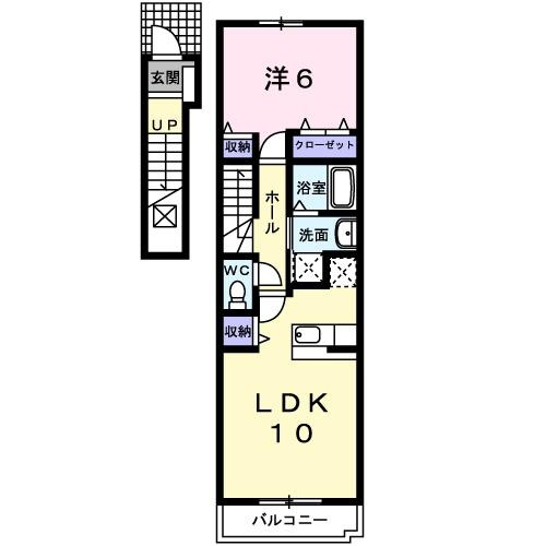 ウィル　ヴェスティージ　参番館の間取り