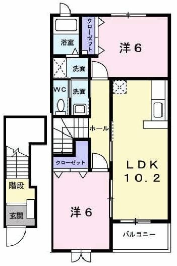 エクセラン播磨の間取り