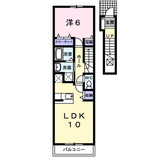 ウィル　ヴェスティージ　参番館の間取り