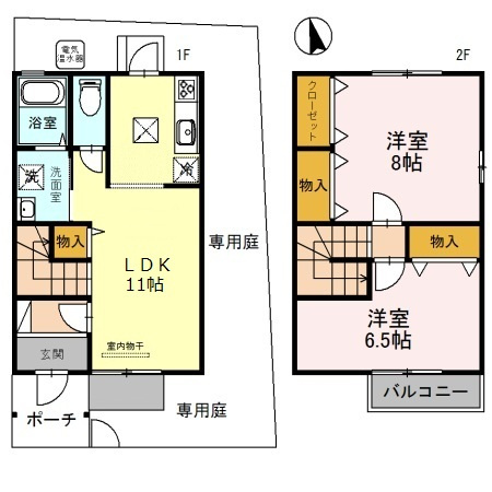 アルカディア441の間取り