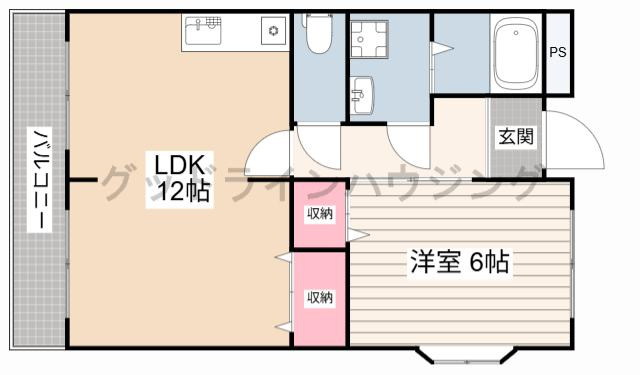 アーバンヤシロの間取り