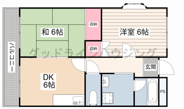アーバンヤシロの間取り