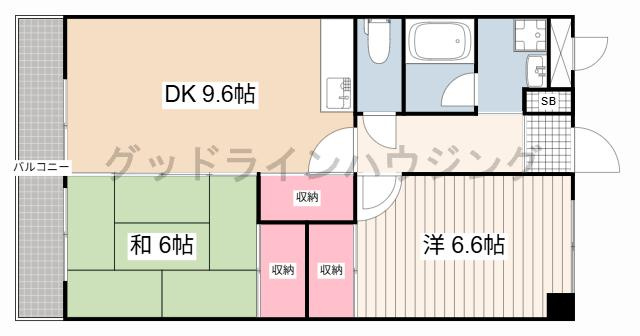 ノーブル・ヴィレッジの間取り